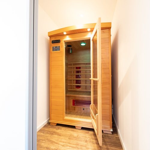 Sauna in Ferienwohnung in Garmisch-Partenkirchen