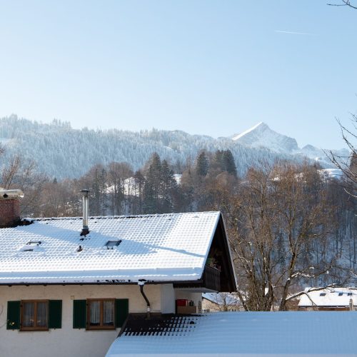Winterlandschaft in Garmisch-Partenkirchen