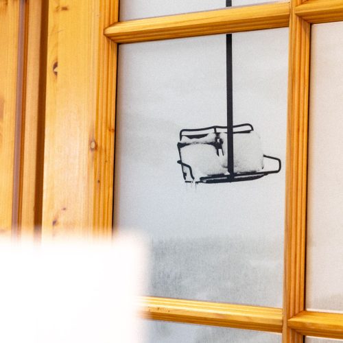 zugeschneiter Sessellift in Ferienwohnung in Garmisch-Partenkirchen