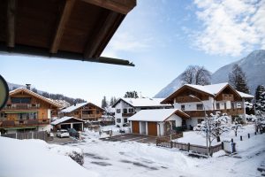 Umgebung und Aussicht in Ferienwohnung in Garmisch-Partenkirchen
