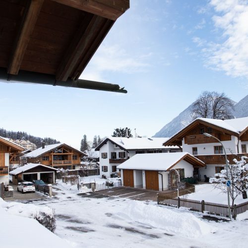 Umgebung und Aussicht in Ferienwohnung in Garmisch-Partenkirchen