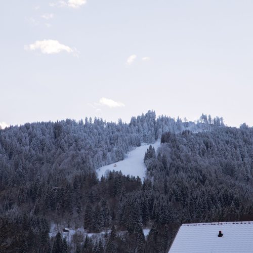 Alpen mit Schnee in Ferienwohnung in Garmisch-Partenkirchen