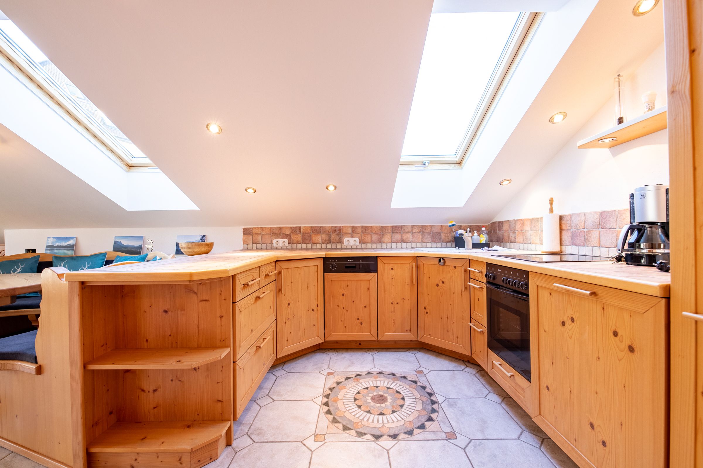 Ferienwohnung in Garmisch-Partenkirchen mit schönem Essbereich