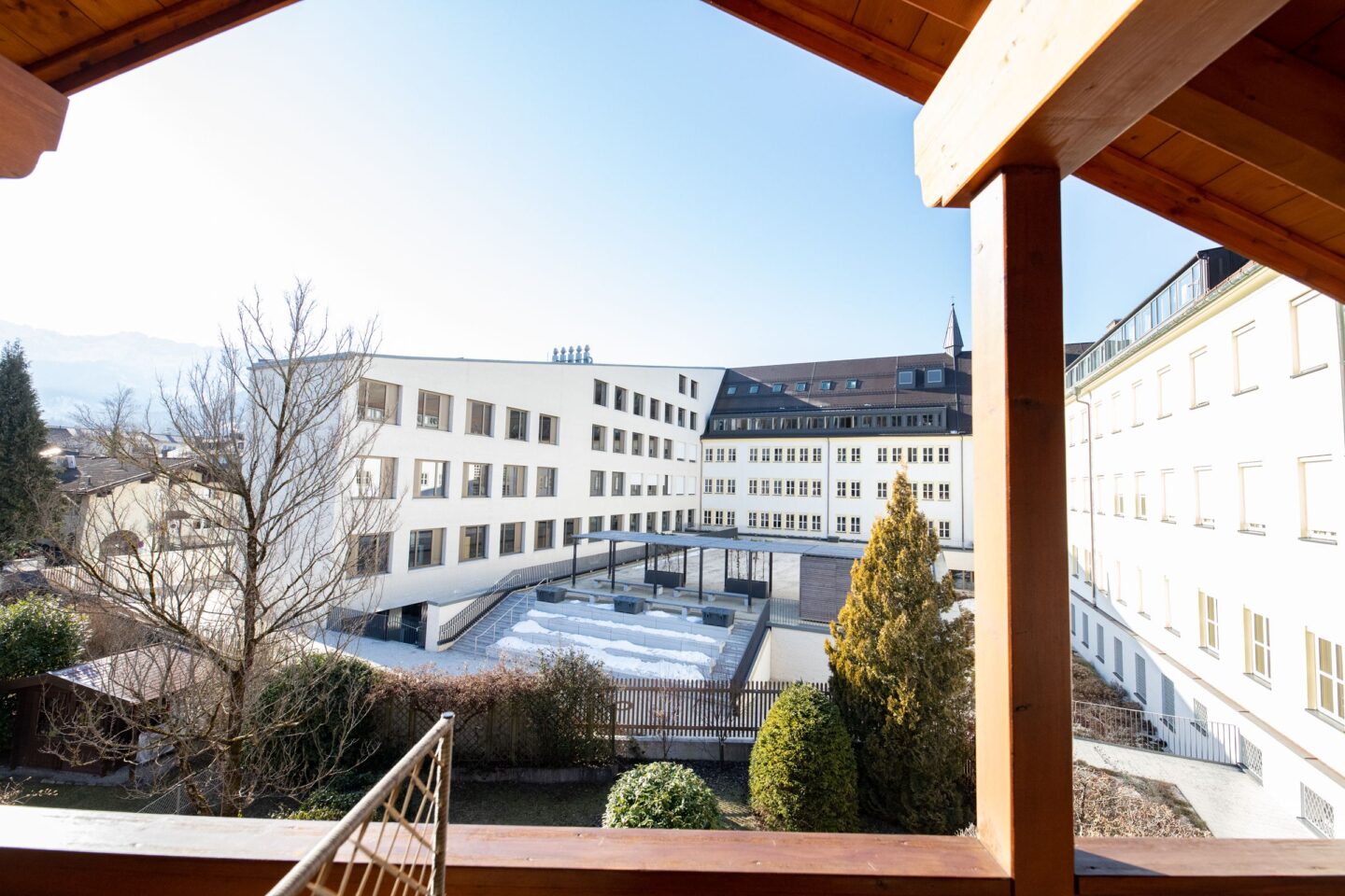 Ausblick von Ferienwohnung in Garmisch-Partenkirchen