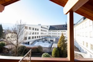 Ausblick von Ferienwohnung in Garmisch-Partenkirchen