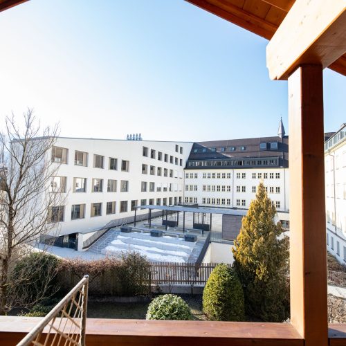 Ausblick von Ferienwohnung in Garmisch-Partenkirchen