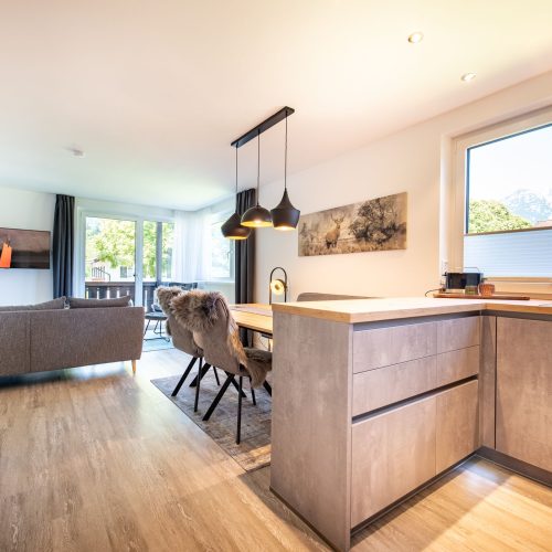 Ferienwohnung in Garmisch-Partenkirchen mit geräumigem Essbereich