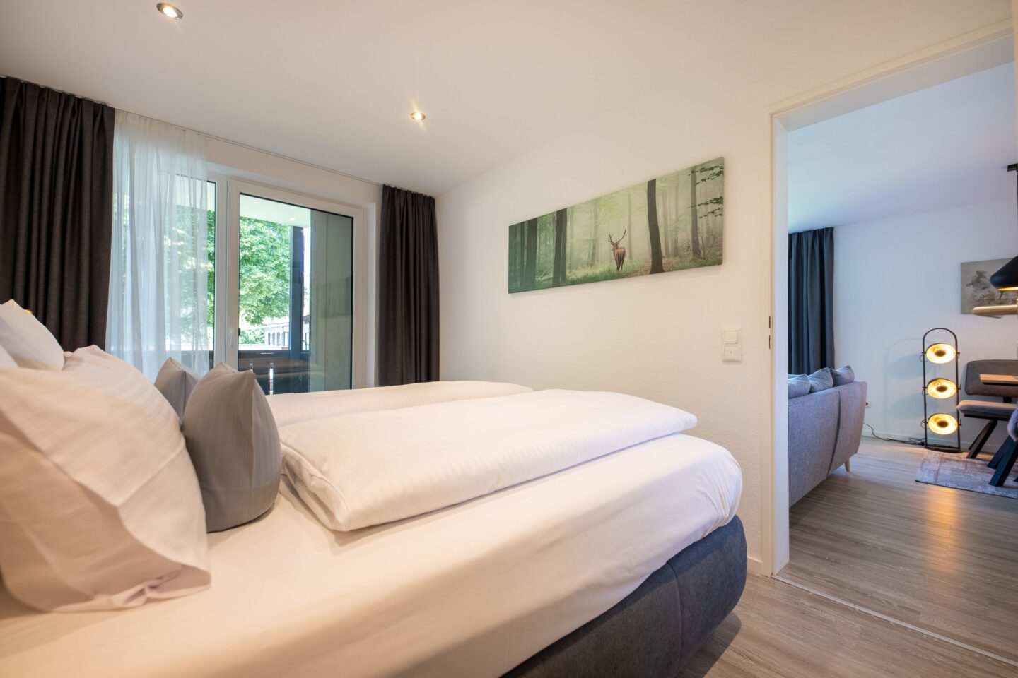 Ferienwohnung in Garmisch-Partenkirchen mit lichtdurchfluteten Räumen
