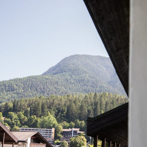 Ferienwohnung in Garmisch-Partenkirchen mit Ausblick