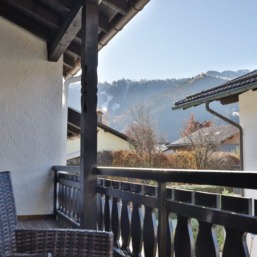 Blick vom Balkon von Ferienwohnung in Garmisch-Partenkirchen