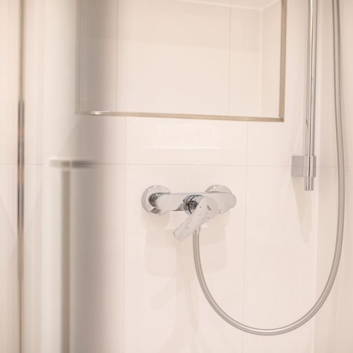 Temperaturregler in Dusche in Ferienwohnung in Garmisch-Partenkirchen