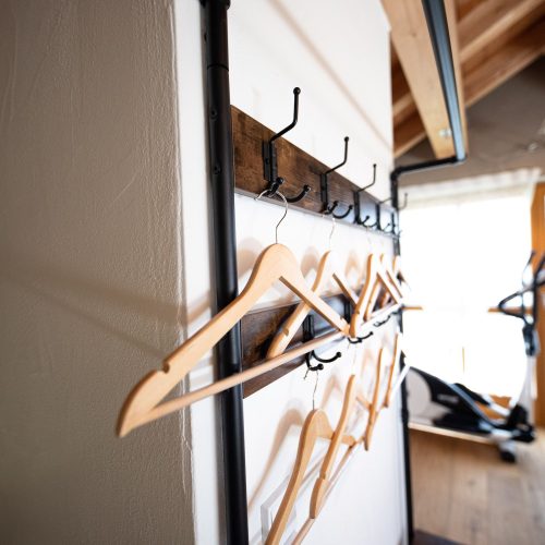 Kleiderharken in Ferienwohnung in Garmisch-Partenkirchen