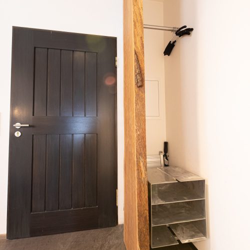 Kleiderstange in Ferienwohnung in Garmisch-Partenkirchen