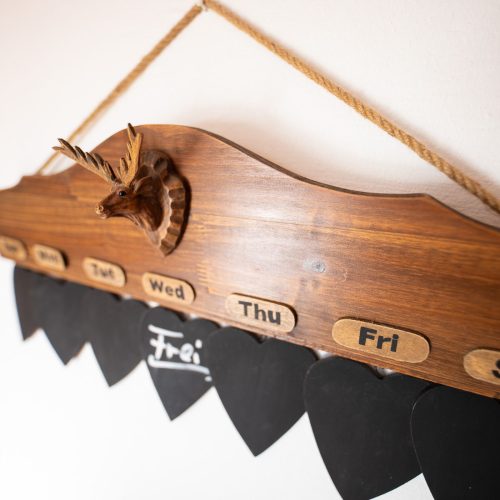 Kalender in Ferienwohnung in Garmisch-Partenkirchen