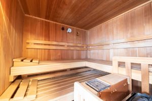 Sauna in Ferienwohnung in Garmisch-Partenkirchen