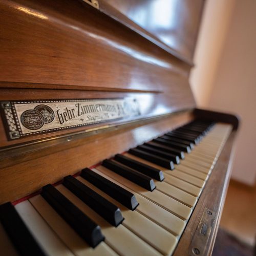 Klavier in Ferienwohnung in Garmisch-Partenkirchen