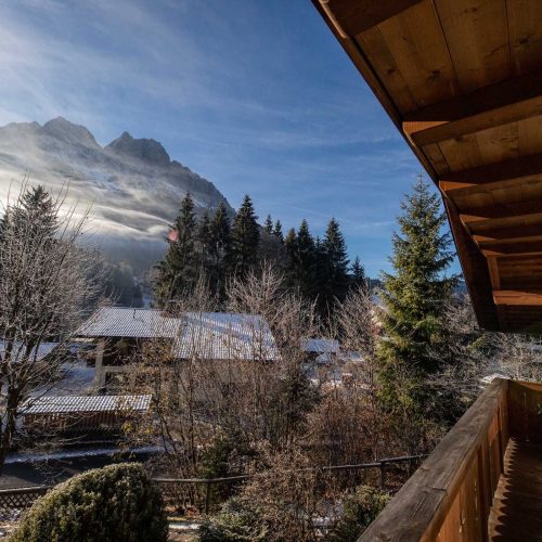 Balkon in Ferienwohnung in Garmisch-Partenkirchen