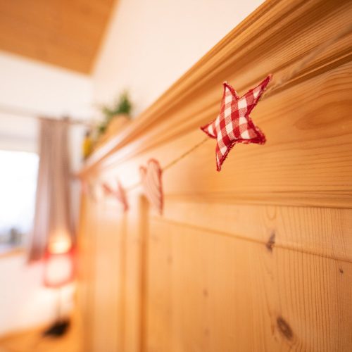 Sterngirlande in Ferienwohnung in Garmisch-Partenkirchen