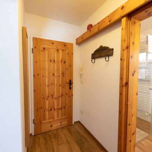 Kleiderharken im Flur in Ferienwohnung in Garmisch-Partenkirchen