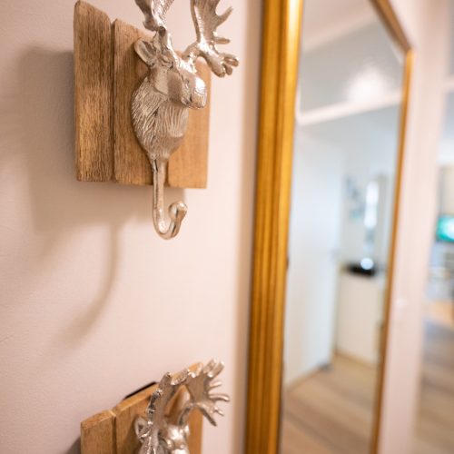 Kleiderharken in Ferienwohnung in Garmisch-Partenkirchen