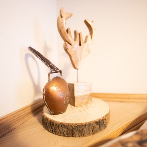Holz Dekoration in Ferienwohnung in Garmisch-Partenkirchen