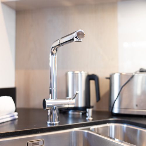 Waschbecken in Ferienwohnung in Garmisch-Partenkirchen