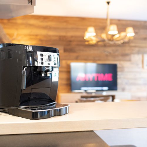 Kaffeemaschine in Ferienwohnung in Garmisch-Partenkirchen