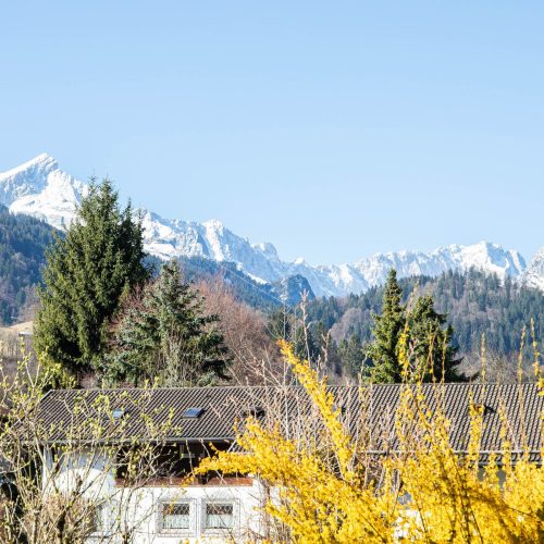 Alpen in Ferienwohnung in Garmisch-Partenkirchen