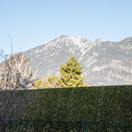 Berge in Ferienwohnung in Garmisch-Partenkirchen