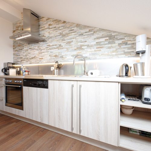 Küche in Ferienwohnung in Garmisch-Partenkirchen