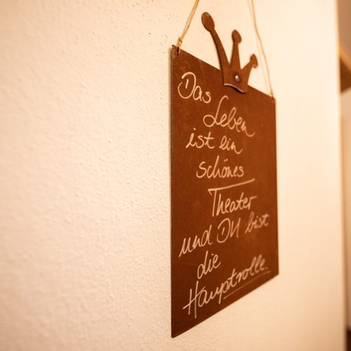 Wandbild in Ferienwohnung in Garmisch-Partenkirchen