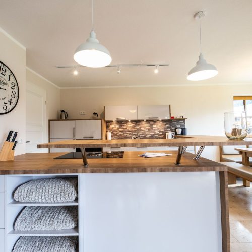 Kücheninsel in Ferienwohnung in Garmisch-Partenkirchen