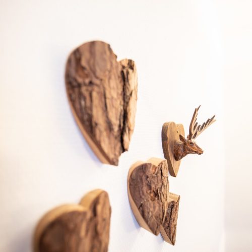 Wand Dekoration in Ferienwohnung in Garmisch-Partenkirchen