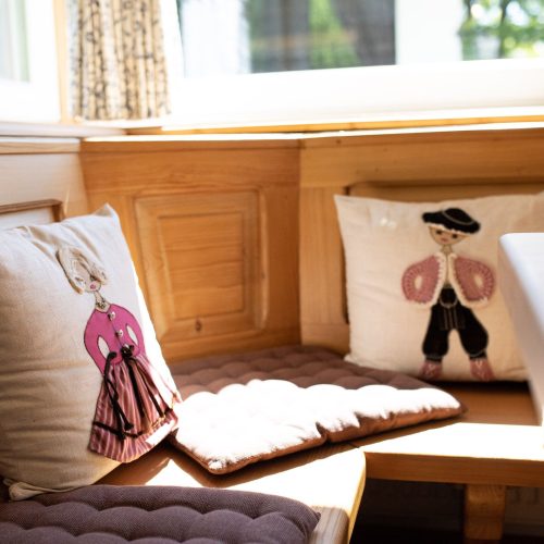 Sitzecke in Ferienwohnung in Garmisch-Partenkirchen