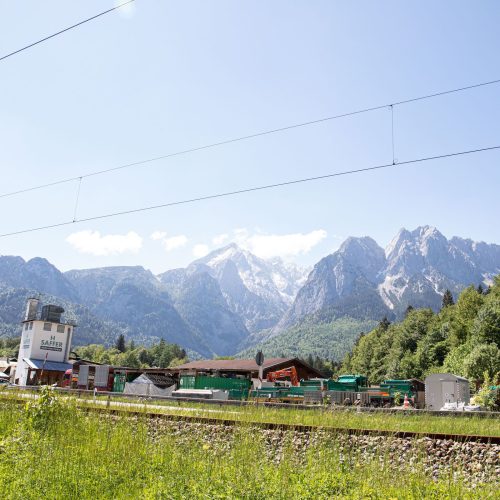 Berglandschaft in Ferienwohnung in Garmisch-Partenkirchen