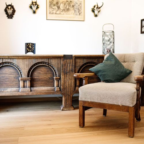 Sessel in Ferienwohnung in Garmisch-Partenkirchen