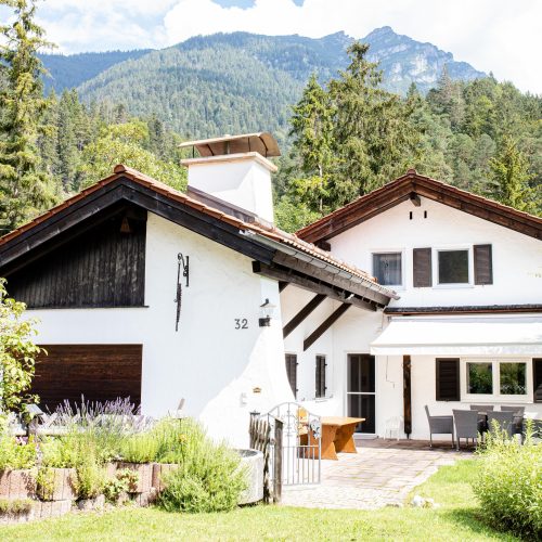 Außenansicht in Ferienwohnung in Garmisch-Partenkirchen