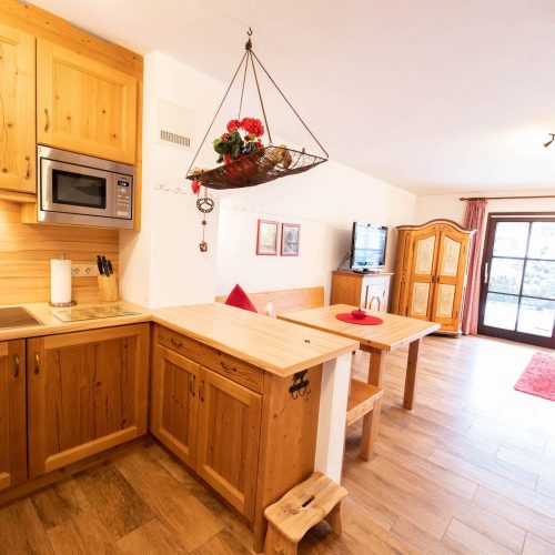 Küche in Ferienwohnung in Garmisch-Partenkirchen