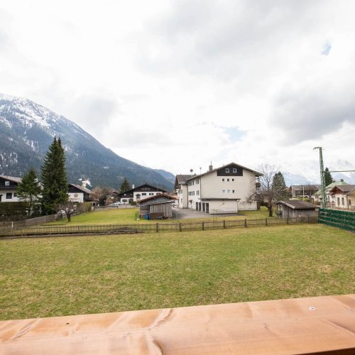 Ausblick in Ferienwohnung in Garmisch-Partenkirchen