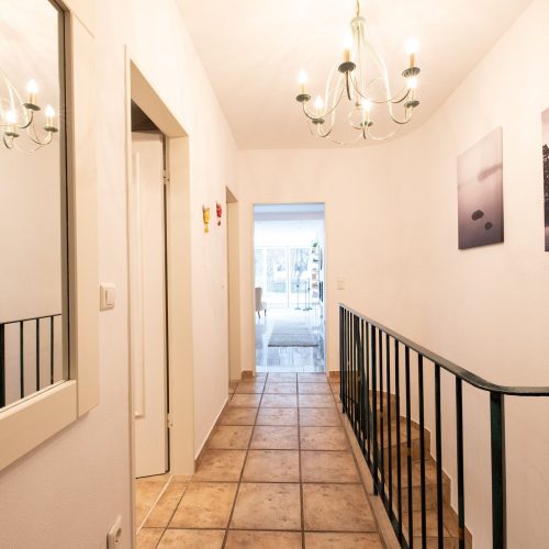 Treppenhaus in Ferienwohnung in Garmisch-Partenkirchen