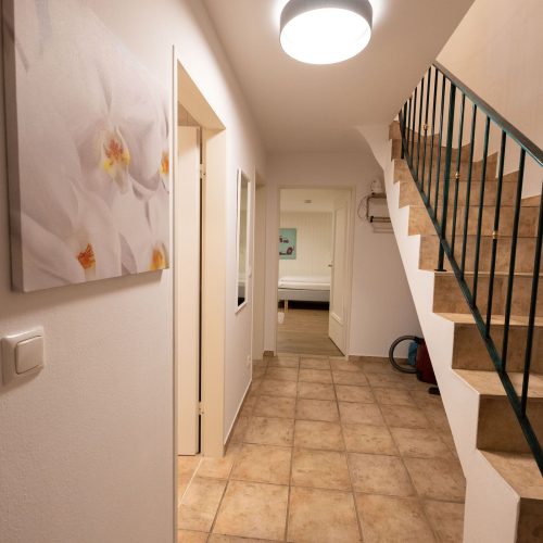 Treppe in Ferienwohnung in Garmisch-Partenkirchen