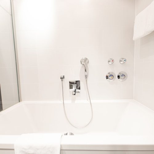 Badewanne in Ferienwohnung in Garmisch-Partenkirchen