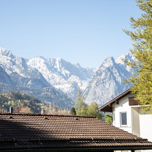 Alpen in Ferienwohnung in Garmisch-Partenkirchen