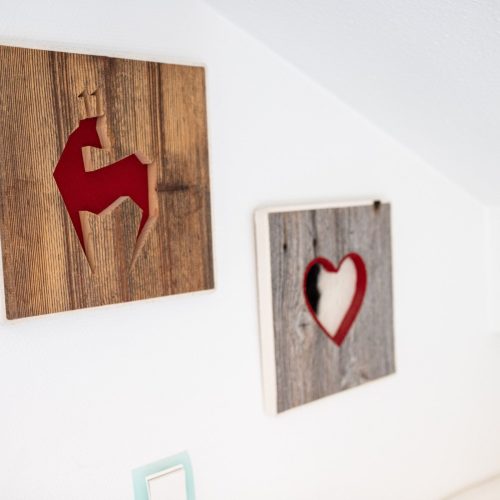 Wanddekoration in Ferienwohnung in Garmisch-Partenkirchen