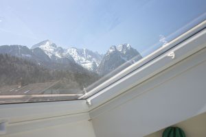 Dachfenster in Ferienwohnung in Garmisch-Partenkirchen