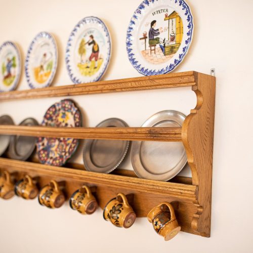 Teller Dekoration in Ferienwohnung in Garmisch-Partenkirchen