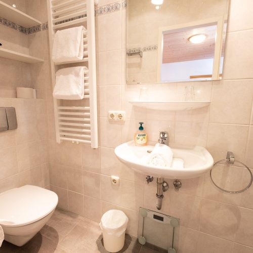 Waschbecken in Ferienwohnung in Garmisch-Partenkirchen