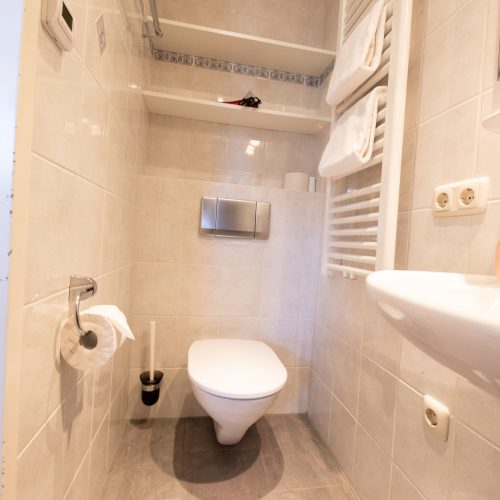 Toilette in Ferienwohnung in Garmisch-Partenkirchen