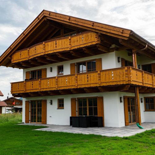Haus Ansicht von außen von Ferienwohnung in Garmisch-Partenkirchen