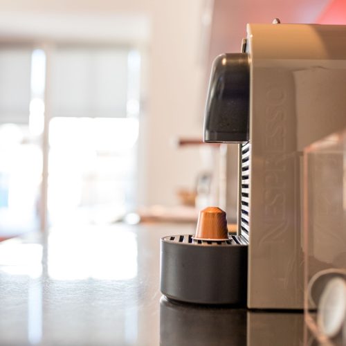 Kaffeemaschine von Nespresso in Ferienwohnung in Garmisch-Partenkirchen